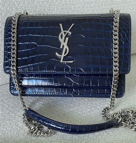 blue ysl bag|ysl sling bag price.